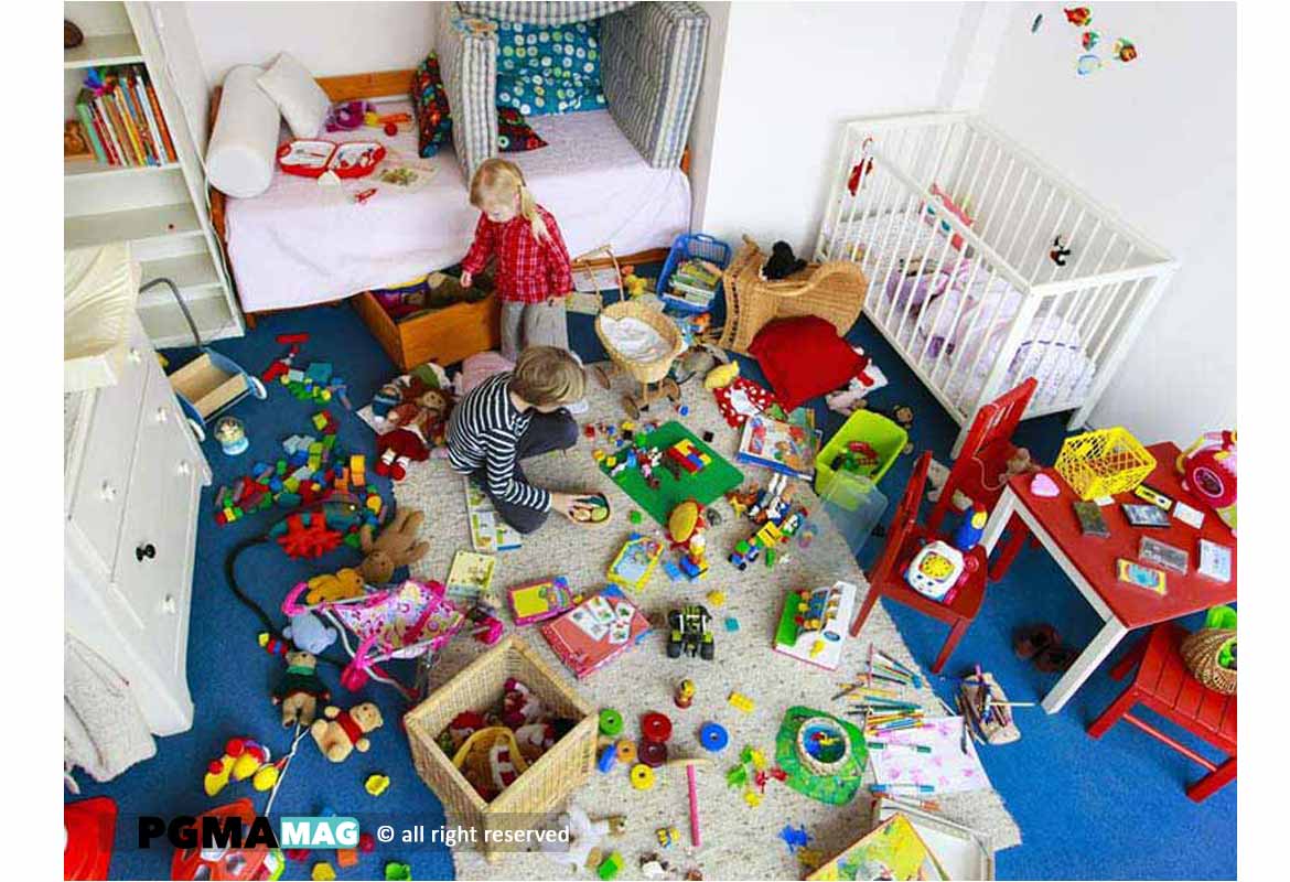 ، بازی کردن و پخش کردن لوازم توسط کودک در اتاقش نشان دهنده ی سلامت کودک ما میباشد