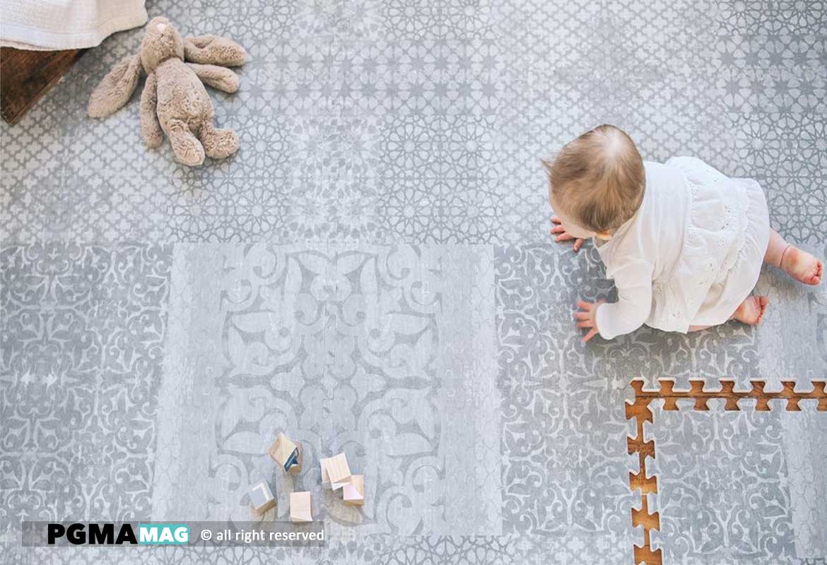استفاده از فرش در خانه و بخصوص در اتاق کودکتان بسیار ایمن است
