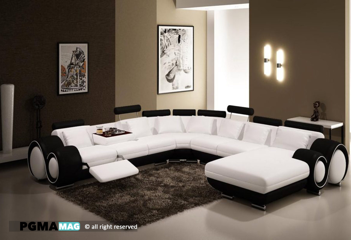 black-and-white-dining-room----پی-جی-ما---6 رنگها